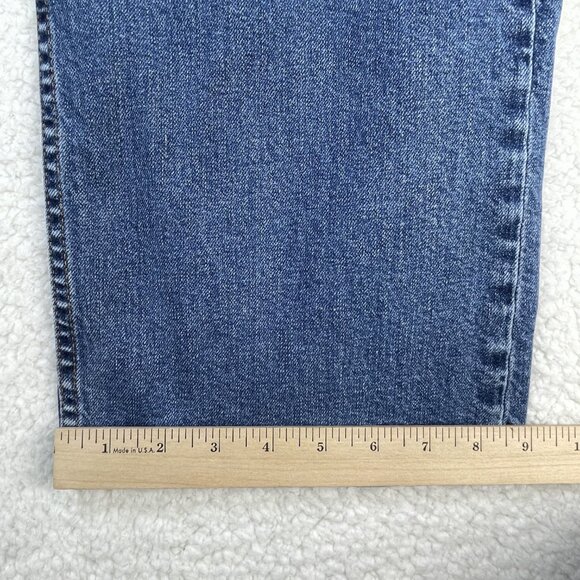 Levis Jeans Mens 36x32 Blue Loose Fit Straight Leg Medium Wash High Rise Denim - Picture 8 of 12